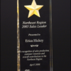 Constellation Acrylic Award – with Etched Gold Star