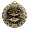 SPINNER LAMP OF KNOWLEDGE MEDAL