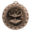 SPINNER LAMP OF KNOWLEDGE MEDAL