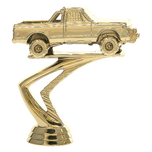 lot of 5  gold truck trophy parts PDU 376-G 