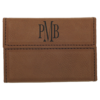 Leatherette Hard Card Case with Magnetic Closure