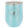 12 oz. Polar Camel Insulated Stemless Wine Tumbler with Clear Lid